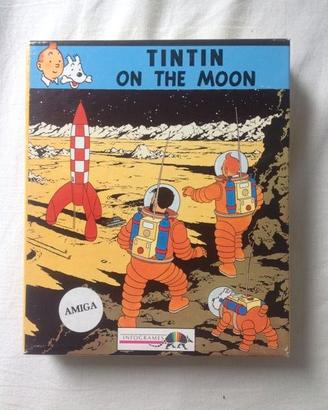 TINTIN on the Moon commodore Amiga 500 CDTV