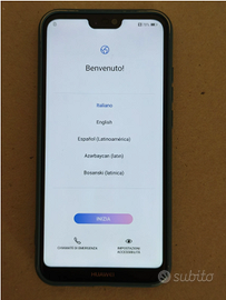 SMARTPHONE Huawei P20 Lite BLUE USATO