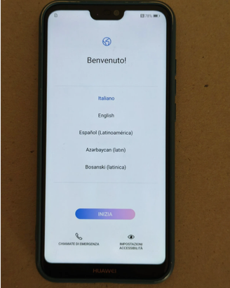 SMARTPHONE Huawei P20 Lite BLUE USATO