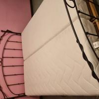 Letto matrimoniale in ferro battuto