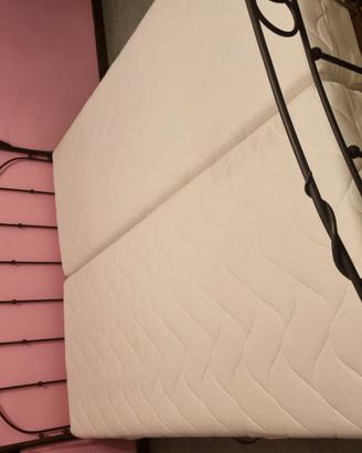 Letto matrimoniale in ferro battuto