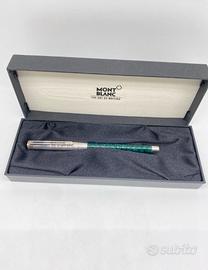 Penna Montblanc Noblesse Vintage – Verde / argento