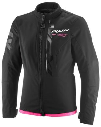Giacca da moto Ixon COMBAT LADY - Nero / Bianco