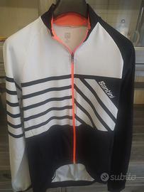 Maglia ciclismo mtb primaverile tg LSANTINI nuova