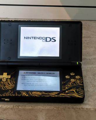 Nintendo DS Lite Custom Nero e Oro