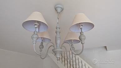 Lampadario Shabby Chic