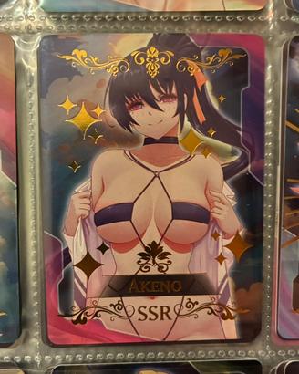 Carta Akeno Highschool DxD