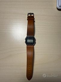 Casio A158WEA-1EF cinturino ecopelle