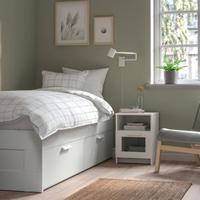 letto ikea brimnes 90x200 +doghe+materasso