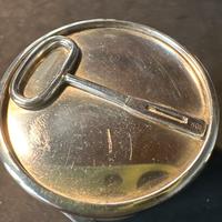 #ARTE ARGENTO -Accendino da tavolo