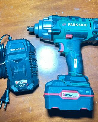 Avvitatore ad impulsi 400Nm Parkside a batteria