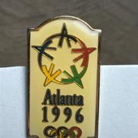 Spilla Atlanta Olimpiadi 1996 tono oro vintage