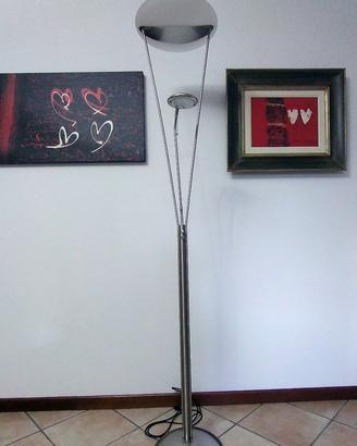 Lampada da terra  con lampada da lettura