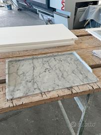 Vassoio professionale per impasto pizza in Marmo