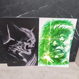 Wolverine 1 e Hulk 1 variant Patrick Gleason
