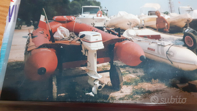 Gommone 4 metri con pilotina