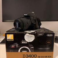 NIKON D3400 + 18-55mm KIT
