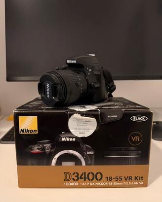 NIKON D3400 + 18-55mm KIT