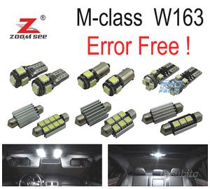 KIT 18 LAMPADE LED INTERNE MERCEDES CLASSE M W164 