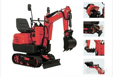 MINI ESCAVATORE EAG100T 8kN