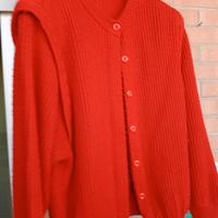 maglione rosso 