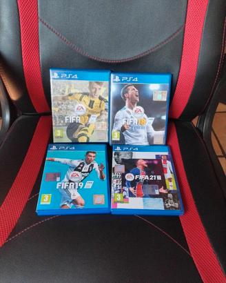 Lotto di Fifa per PS4 - 17,18,19,21