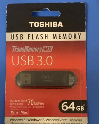 Toshiba TransMemory-MX 64GB USB 3.0