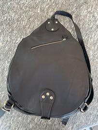 Zaino in pelle fatto a mano