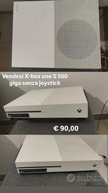 X Box One S 500 giga come nuova