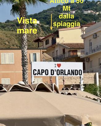 Attico capo D'orlando dispo dal 6 Settembre centro