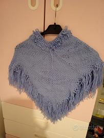 poncho per bimba 6-8 anni