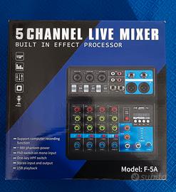 Mixer Scheda audio USB  nuovissimo 