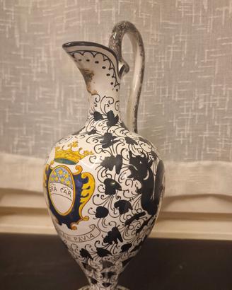Vaso anfora ceramica maiolica CACF Faenza