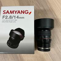 obiettivo SAMYANG 14 mm F/2.8 E mount Sony