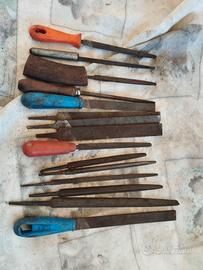 Lotto 15 Lame e raspe 