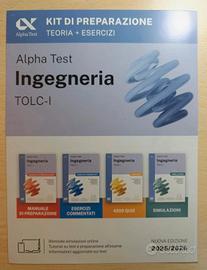 Kit preparazione Alphatest per TOLC Ingegneria