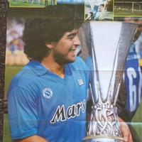 Poster grande e doppio, Gullit e Maradona 88/89