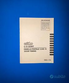 Cartolina Nintendo Club Game Boy