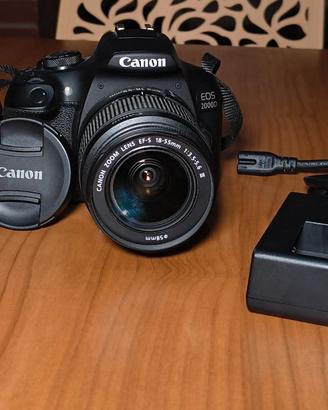 Canon EOS 2000D Perfetta – Pochissimi scatti