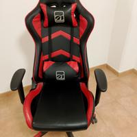 Sedia da gaming Xtreme MX15 Nero/Rosso