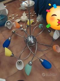 STOCK LAMPADARI VINTAGE 5 PEZZI