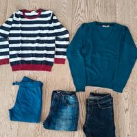 set bambino 10 anni felpe e  pantaloni 