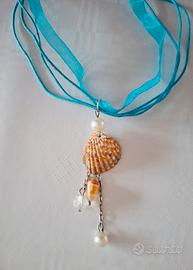 collana conchiglia realizzata a mano nuova