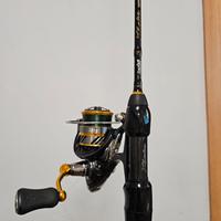 Canna mulinello trout area Rapture Daiwa spinning