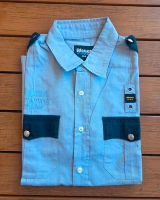 Camicia Blauer USA Maniche Corte - Stile Militare
