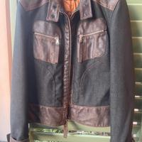 Giubbotto Gaudì. Jeans / pelle