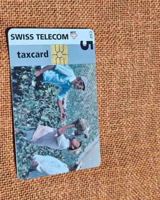 carta telefonica Swiss Telecom
