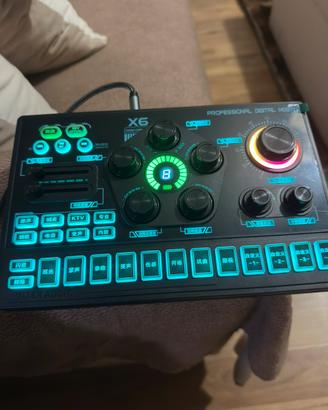 Digital mixer audio