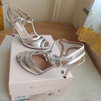 L'AUTRE CHOSE peeptoe slingback n.38 Made in Italy