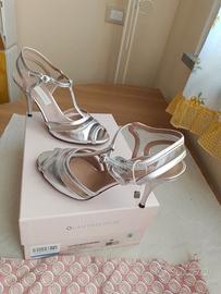 L'AUTRE CHOSE peeptoe slingback n.38 Made in Italy